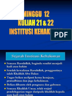 12 Institusi Kehakiman