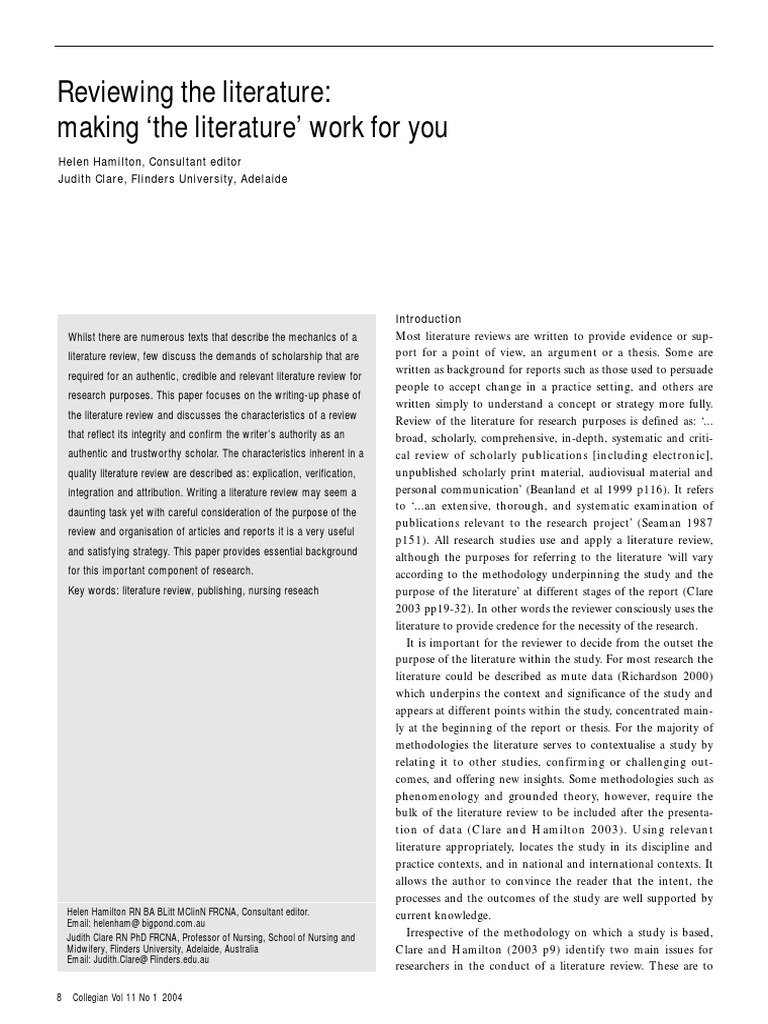 Theoretical review in research picture