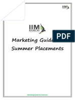 Marketing Guide For Summers