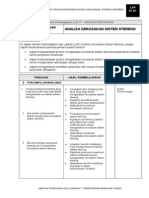 Analisa Kerosakan Sistem Stereng