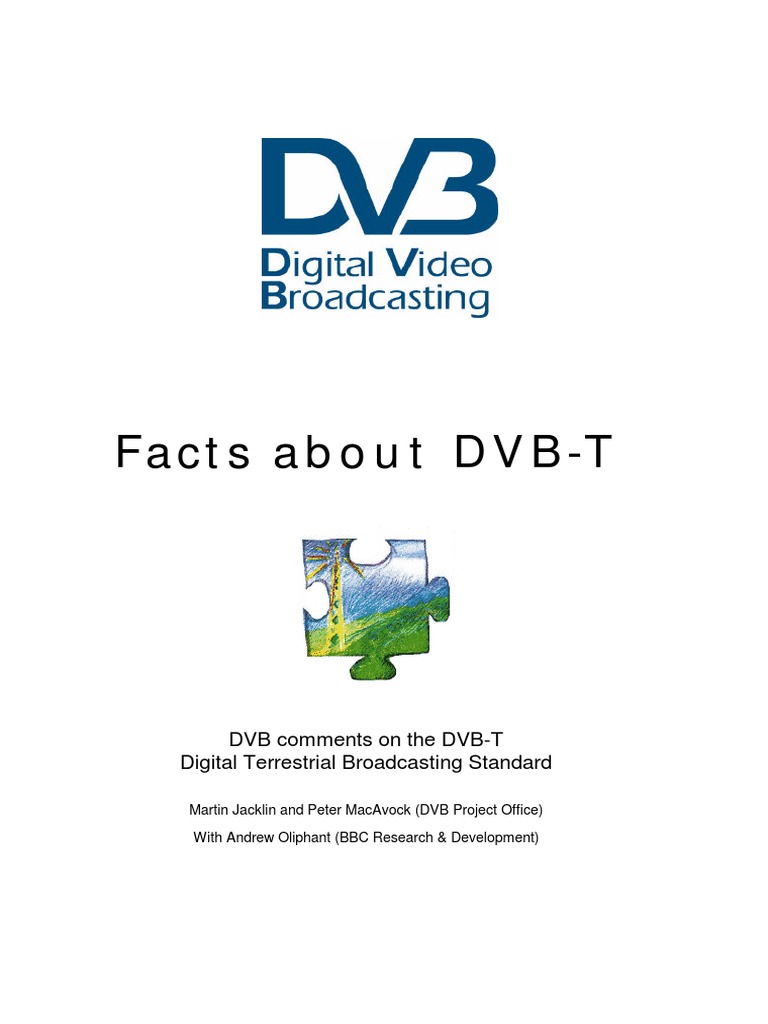 DVB-T Facts | PDF | High Definition Television | Digital Television