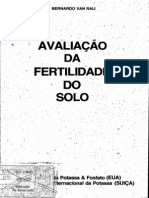 Avaliação Da Fertilidade Do Solo Raij PDF