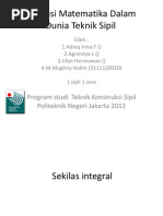 Download Aplikasi Matematika Dalam Dunia Teknik Sipil by Luthfi Auliya Rabbani SN190888859 doc pdf