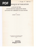 Download The technique of variation a study of the instrumental variation from Antonio de Cabezn to Max Reger by Daniel Tuutau SN190899591 doc pdf