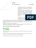 Cálculo de Financiamento - Mundo Educação PDF