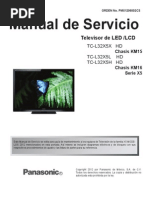 Panasonic Tc-l32x5x Ch.km15 Tc-l32x5l Tc-l32x5h Ch.km16 Led Lcd Tv