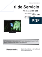 Panasonic Tc-l32x5x CH - km15 Tc-l32x5l Tc-l32x5h CH - km16 Led LCD TV