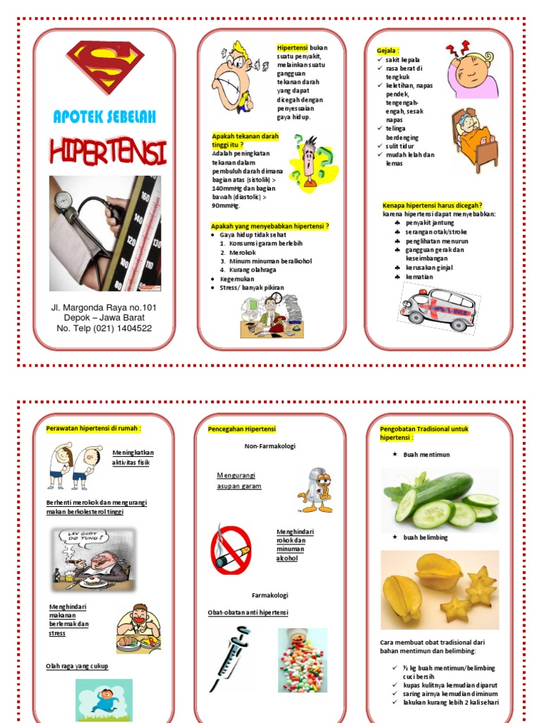 Contoh Leaflet Hipertensi