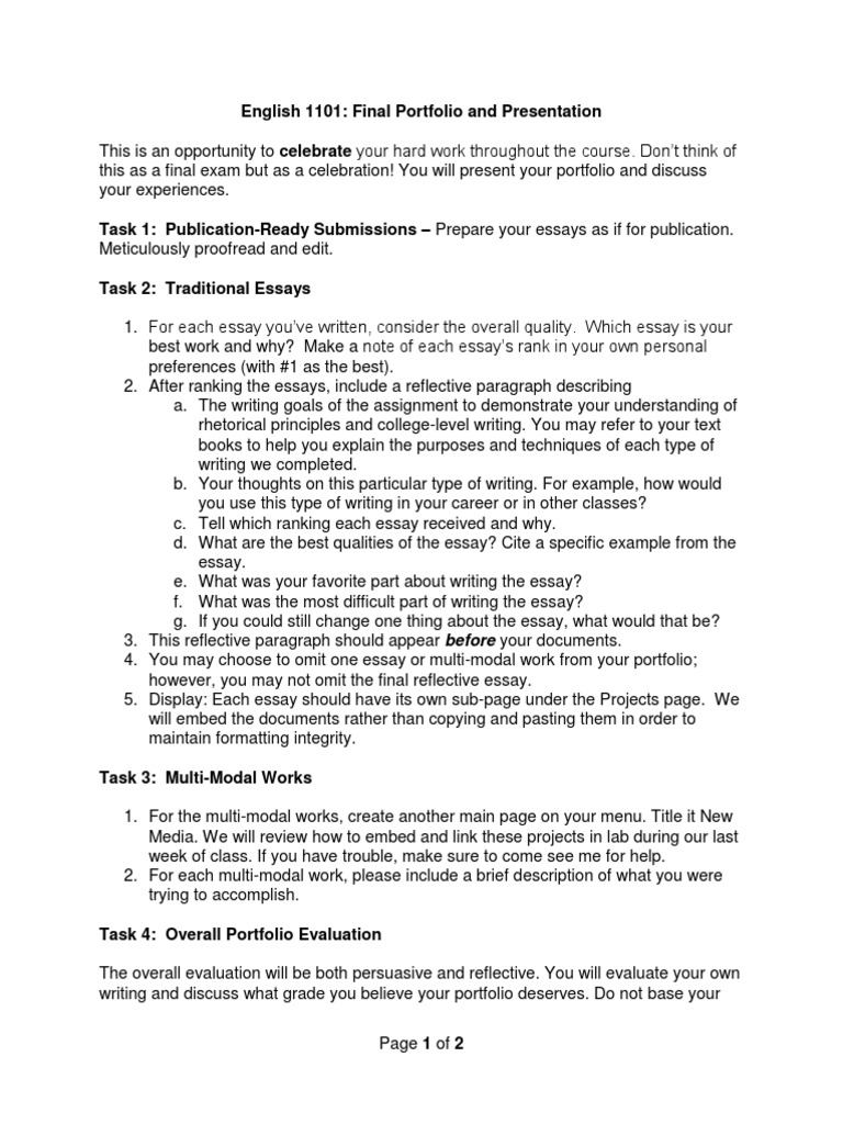 English composition image