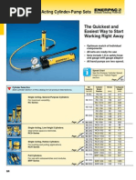 SC-Series, Single-Acting Cylinder-Pump Sets: Hydraulic Technology Worldwide