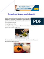 Tratamiento Natural para la Gastritis