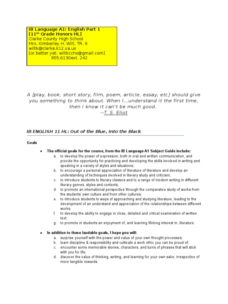 IB Language A1 | PDF | Career & Growth