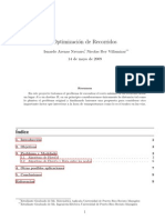 Optimización de rutas considerando distancia y tráfico