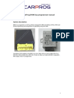 CARPROG BMW Key Programmer Manual