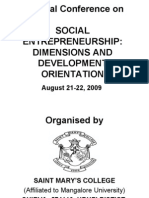 Social Entrepreneurshp