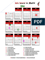 Calendario Laboral 2014 M