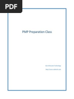 PMP Preparation Class