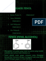 Reaksi Fenol