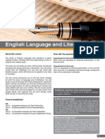 AS A2 Course - English Language and Literature