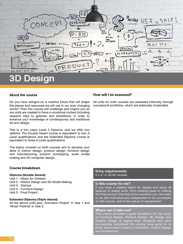Level 3 - 3D Design | PDF