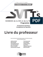 Livre Du Professeur - SVT- TS 2013