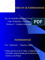 Sexual Id Ad en La Adolescencia Dr. Rodolfo Rodríguez