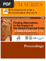 Download MSME Development and the Financial Crisis by Foundation for a Sustainable Society SN19093254 doc pdf