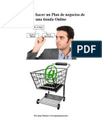 Guía para Hacer Un Plan de Negocios de Una Tienda Online PDF