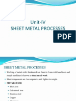 152412786 Unit 4 Sheet Metal Process Ppt