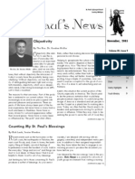 St. Paul's News - November, 2005