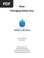 Download RISET Packaging Kotak Susu UltraMilk by shabrina_maulidya SN190960124 doc pdf