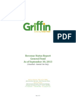 Revenue Status Report FY 2013-2014 - General Fund