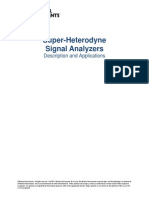 Super-Heterodyne Signal Analyzers (1)