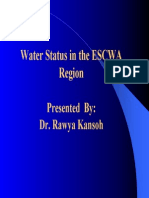 Water Statusin The ESCWA Region