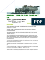 British Petroleum Company Terms and Conditions