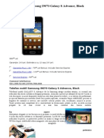 Telefon Mobil Samsung I9070 Galaxy S Advance