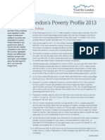 London's Poverty Profile 2013: Key Findings