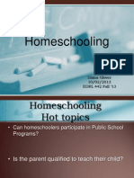 Homeschooling 