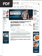 Jim Stoppani's Six-Week Shortcut To Shred - Nutrition Overview