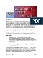 13 Electric Circuits Batteries and Resistors