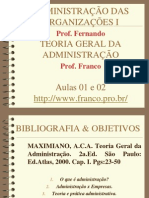 Teoria Geral Da Administração 1