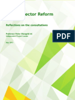 Service Sector Reform Reflections on the Consultations May 2013