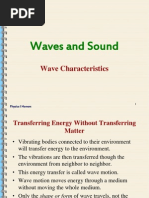 Waves and Sound: Wave Characteristics