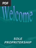Sole Propritership