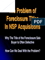 Foreclosure Fraud Anatomy