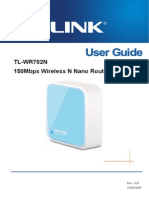 Tl-wr702n v1 User Guide