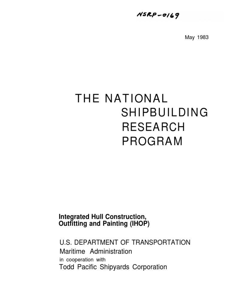 Ihop | PDF | Shipbuilding | Deck (Ship)