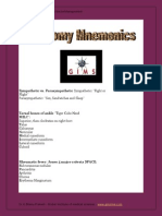 Anatomy Mnemonics