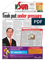 Thesun 2009-08-26 Page01 Teoh Put Under Pressure