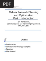 Cellular Network Planning and Optimization Part1